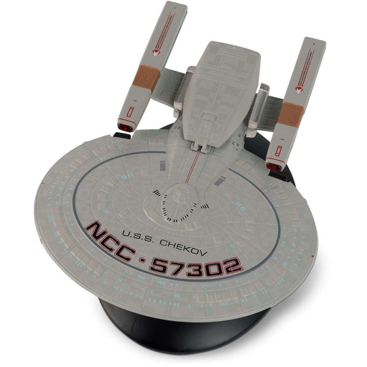 U.S.S. Chekov Springfield Class Model Die-Cast Ship (Eaglemoss / Star Trek), alternate view