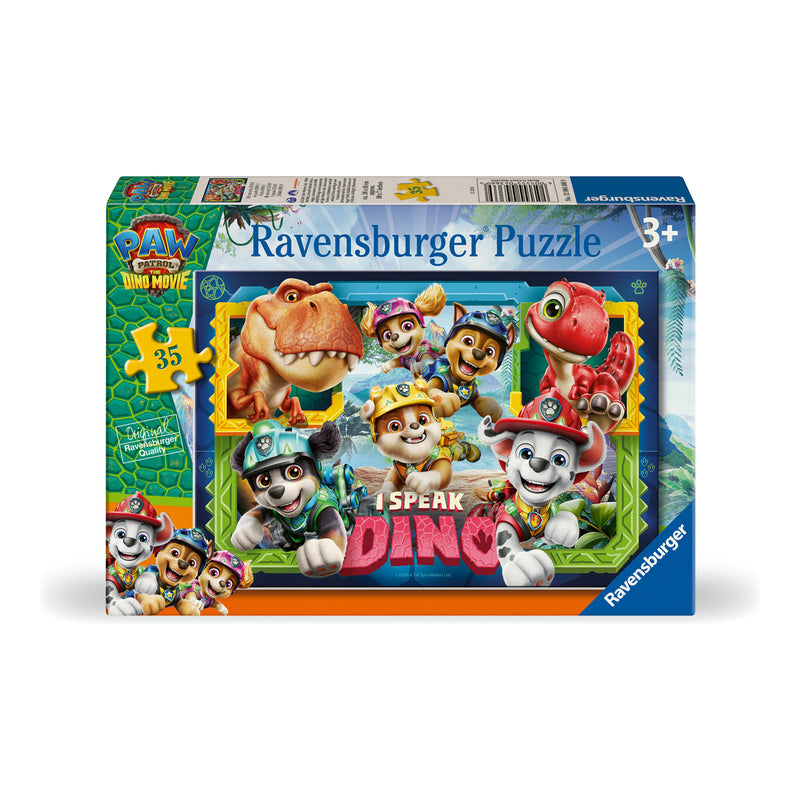 Paw Patrol 3 Dino Movie 35 Piece Jigsaw Puzzle