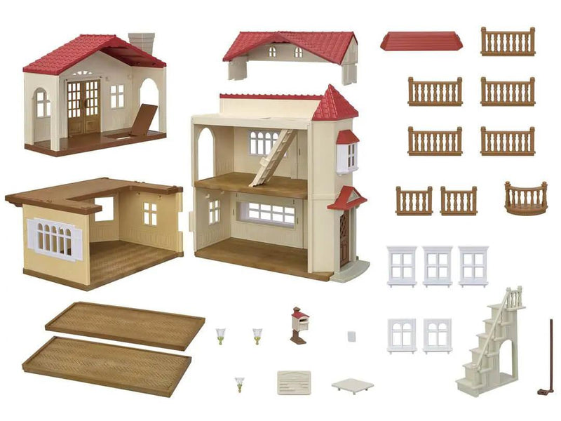 Sylvanian Families Red Roof Country Home Secret Attic Playroom Ages 3+, additional view