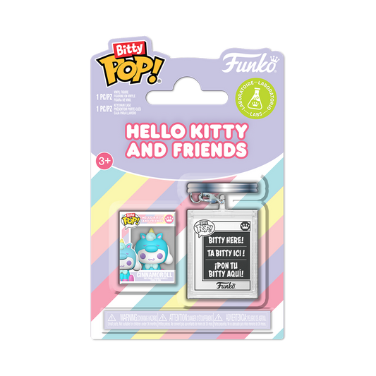 Bitty Pop! & Accessory - Sanrio - Cinnamoroll & Keychain