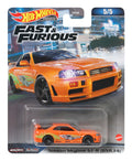 Hot Wheels Premium Fast & Furious Vehicle Assortment (Case of 10)