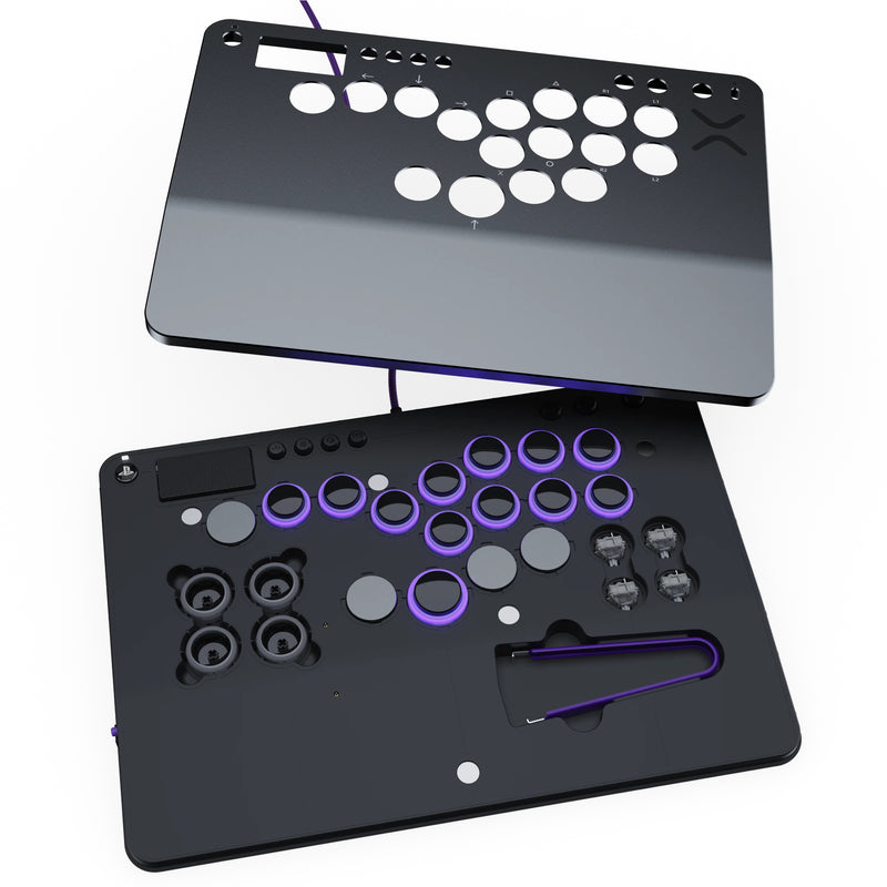 Turtle Beach Victrix Pro KO Leverless Fight Stick Grey for PlayStation 5 packaging view