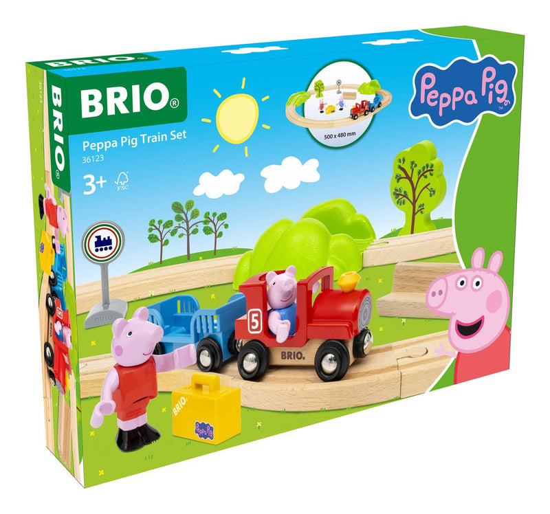 Brio Peppa Pig Train Set - Image