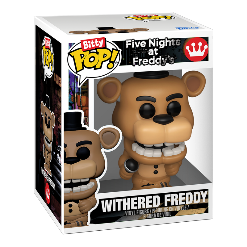 Bitty Pop! 2-Pack - Five Nights At Freddy's S2 - Freddy & Sun/Moon (Case of 12)