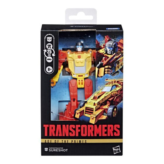 Transformers Age of the Primes Deluxe Class Targetmaster Sureshot