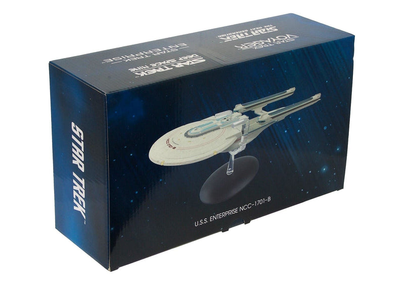 U.S.S. Enterprise NCC-1701-B XL EDITION Model Die Cast Ship (Eaglemoss / Star Trek), size reference