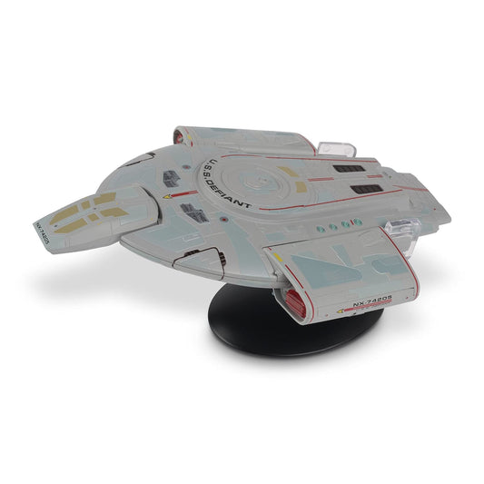 U.S.S. Defiant NX-74205 XL EDITION Model Die Cast Ship (Eaglemoss / Star Trek)