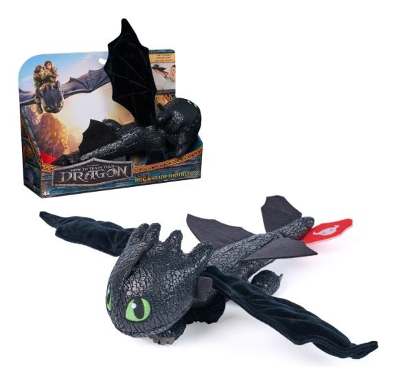 Dreamworks Dragons Toothless 12" Gliding Hug
