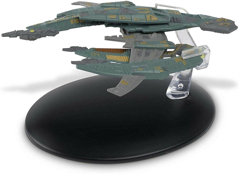 Breen Warship Starship Die-Cast Model (Eaglemoss / Star Trek), side angle