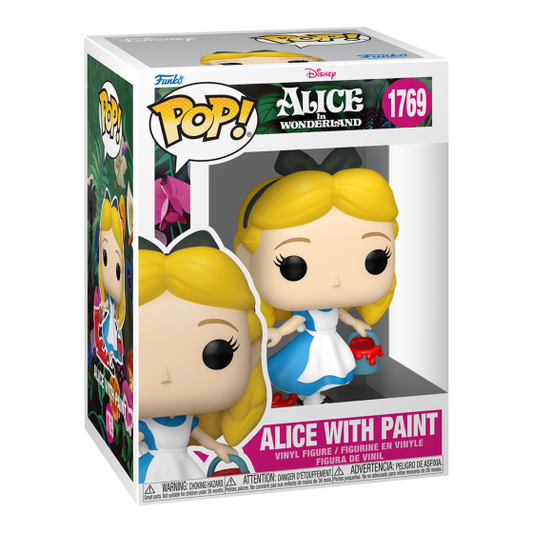 Alice in Wonderland - Alice with Paint Funko Pop! Vinyl Figure