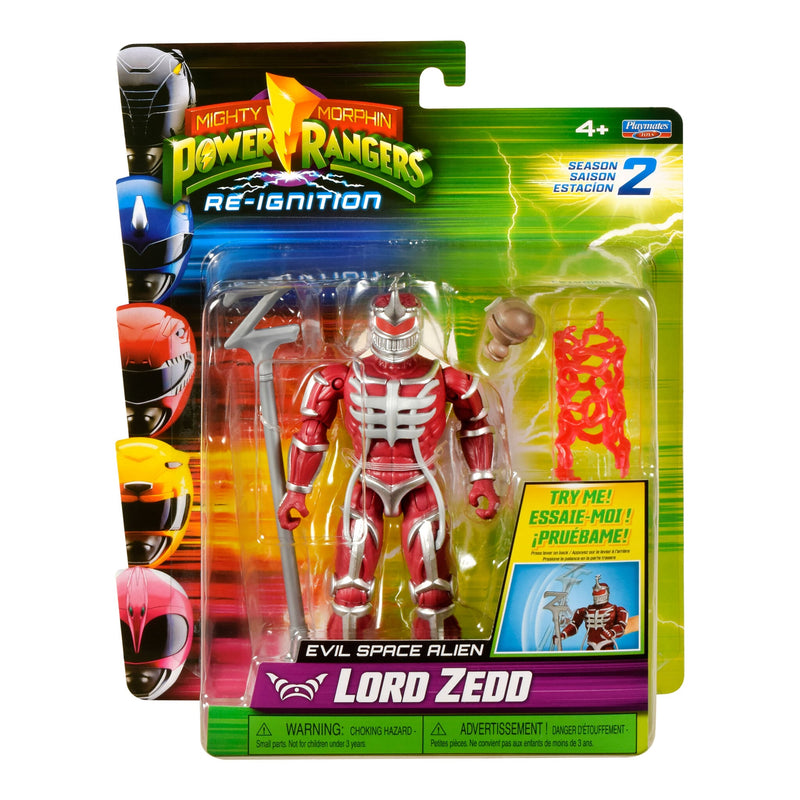 MMPR Evil Space Alien Figure - Lord Zedd