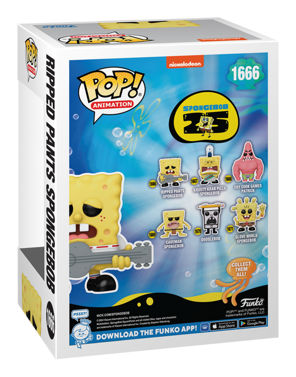 Pop! Vinyl - Spongebob - Spongebob with Guitar - Image