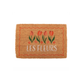 Natural Les Fleurs Tulip Doormat