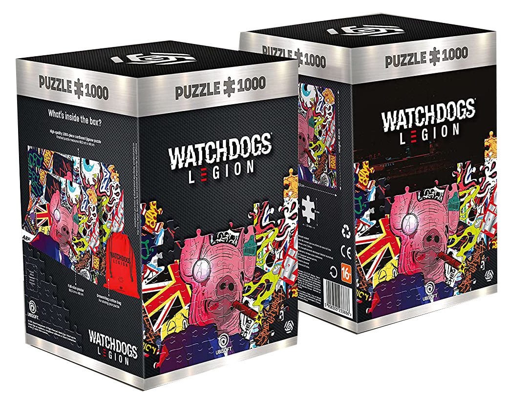 Watch Dogs Legion (Pig Mask) Jigsaw Puzzle (1000 Pieces)