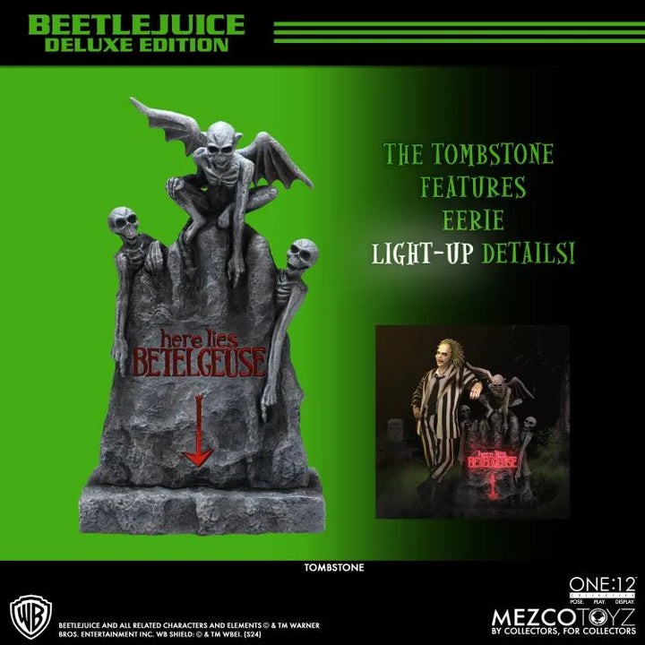 Mezco Beetlejuice (1988) One:12 Collective Beetlejuice Deluxe Edition