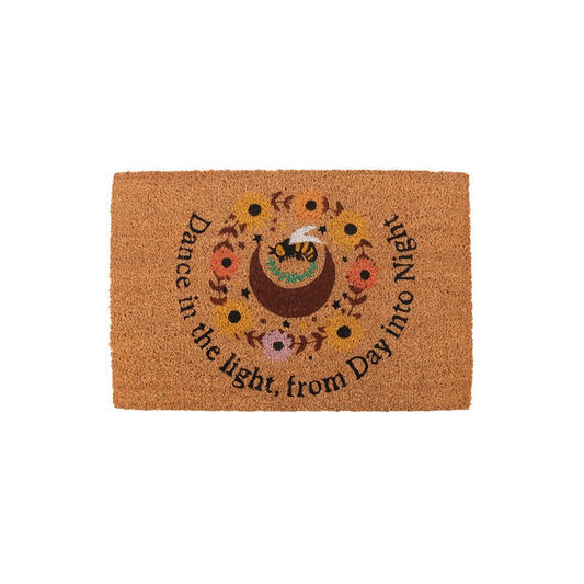 Natural Bee Radiant Doormat, alternate view