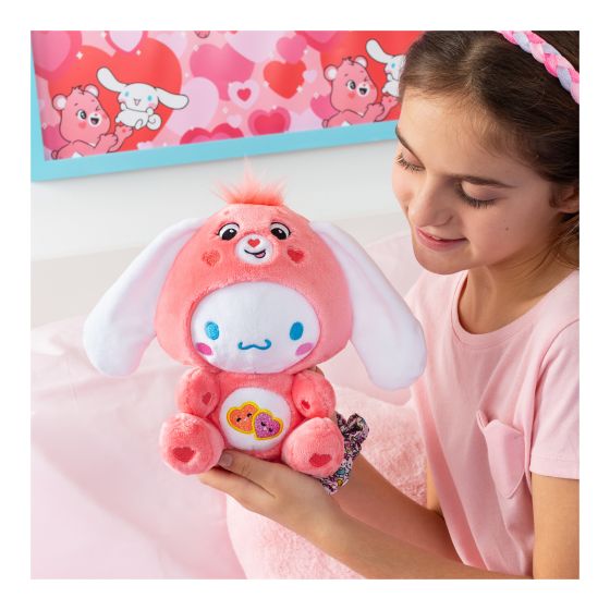 Care Bears 22cm - Cinnamoroll as Love-A-Lot Bear