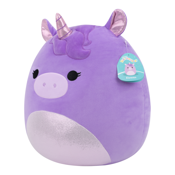 Squishmallows - 16in Lrg Plush - Purple Unicorn