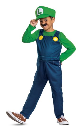 Luigi Fancy Dress (7 8)