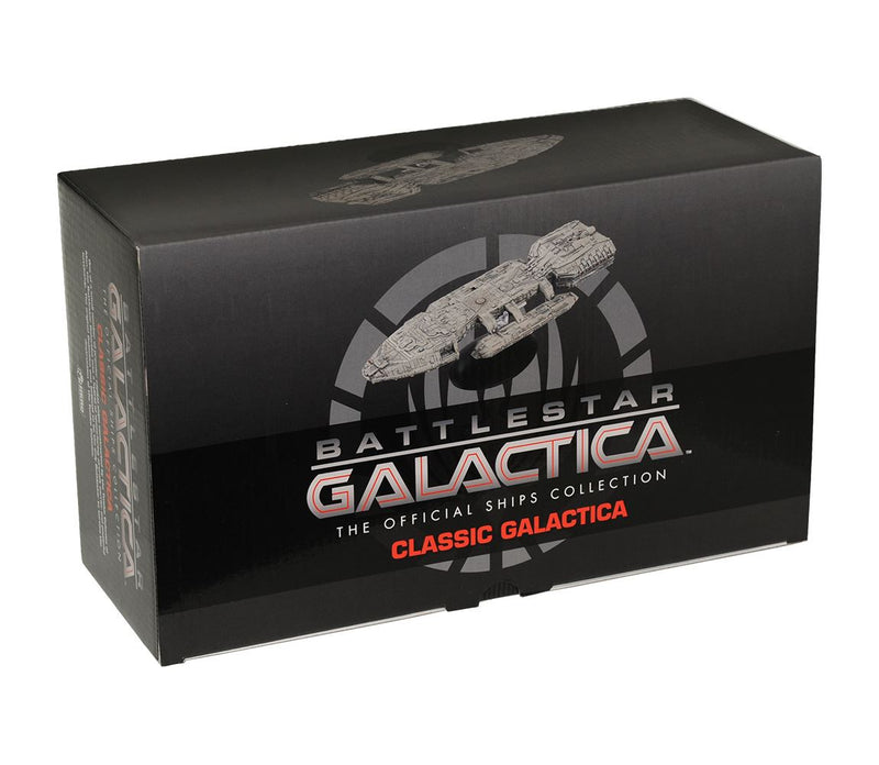 Battlestar Galactica (TOS) Model Diecast Ship (Eaglemoss / Battlestar Galactica), in display