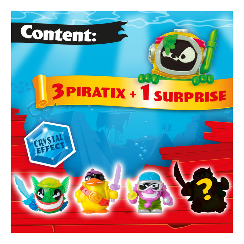 Piratix - Shark Treasure 4 Pack (Case of 6)