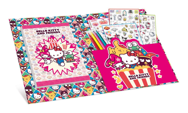 Hello Kitty & Friends Super Sticker Colouring Book, alternate view