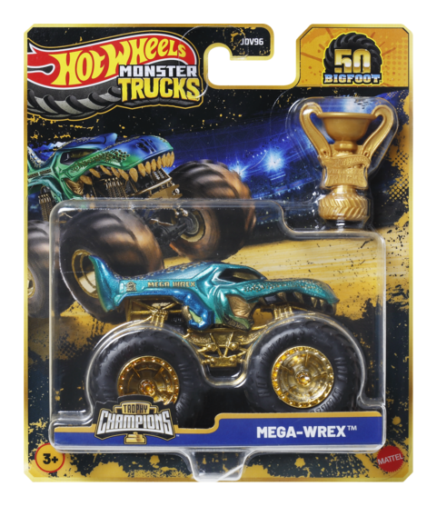 Hot Wheels MT 1:64 Bigfoot Trophy Singles Assortment - Image