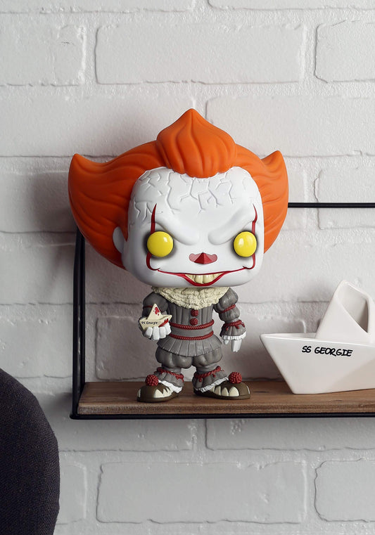 Jumbo - It - Oversized Pennywise With Boat Funko Pop! Vinyl Figure, packaging view