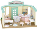 Sylvanian Families Country Doctor Toy Building Playset for Ages 3 & Up, close-up detail