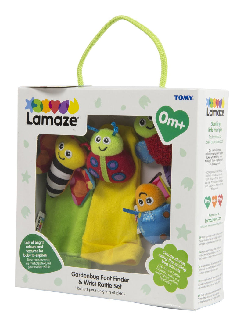 Lamaze Gardenbug Wrist Rattle Footfinder Set - Image