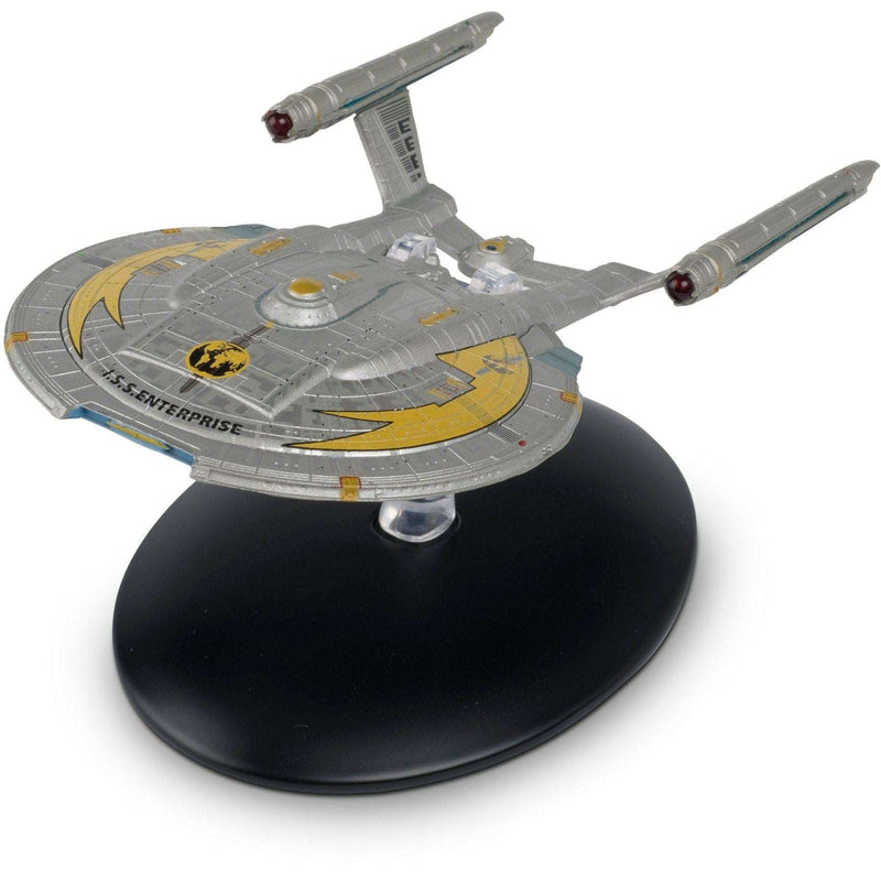 I.S.S. Enterprise NX-01 Mirror Universe Model Die Cast Ship BONUS ISSUE M2 (Eaglemoss / Star Trek), close-up detail