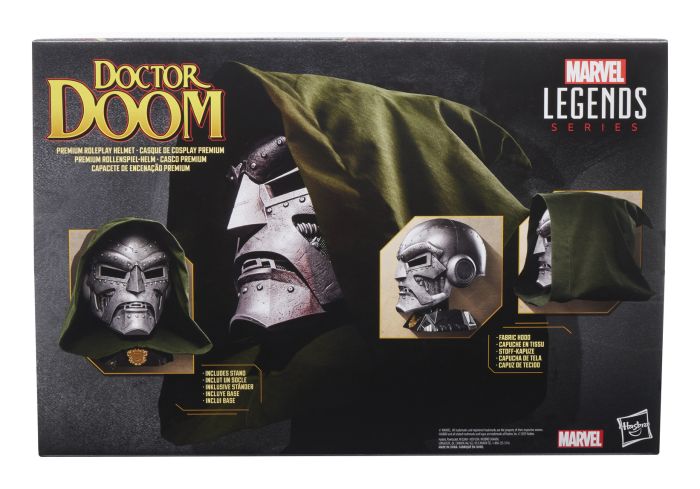 Marvel Legends Series Doctor Doom Premium Roleplay Helmet
