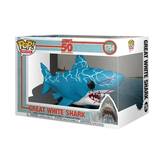 Pop! Super 6in - Jaws - Great White Shark (Retro)