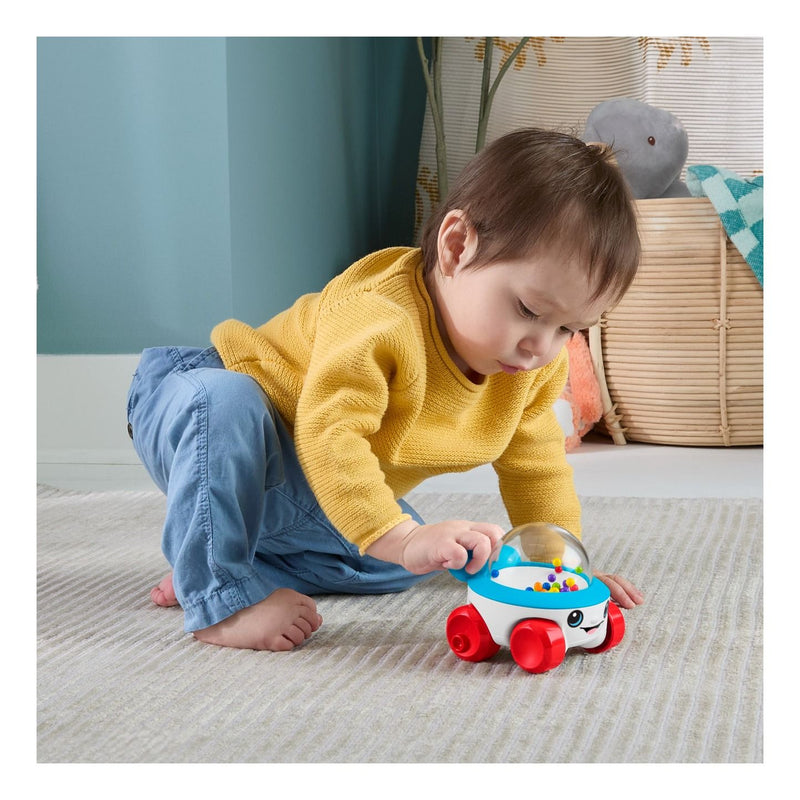 Fisher-Price Corn Popper Vehicle Push-Along Toy - Image