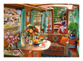View From My Window No 1 Canal Boat 1000 Piece Jigsaw Puzzle