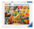 Art Studio 500 Piece Jigsaw Puzzle