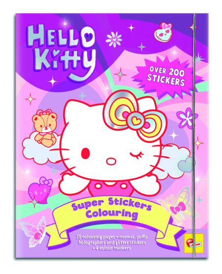 Hello Kitty Sticker Colouring Book in CDU