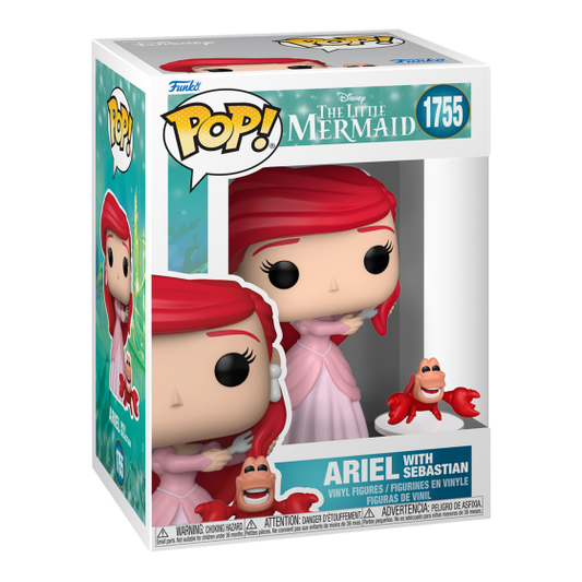 The Little Mermaid - Ariel with Sebastian Funko Pop! Vinyl Figure