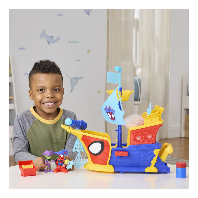 Spidey & His Amazing Friends Pirate Ship 3" Playset - Image