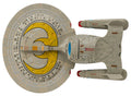 I.S.S. Enterprise-D NCC-1701-D Mirror Universe (Paint Variant) Model Diecast Ship BONUS ISSUE (Eaglemoss / Star T, side angle
