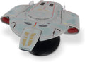 U.S.S. Defiant NX-74205 XL EDITION Model Die Cast Ship (Eaglemoss / Star Trek), side angle