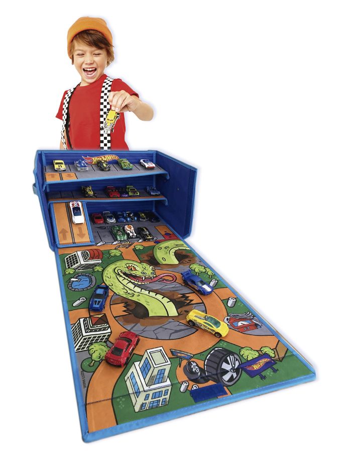 Hot Wheels Cars Case Garage Box - Image