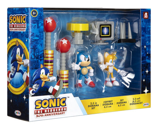 Sonic 2.5" Figure Diorama Set - Image