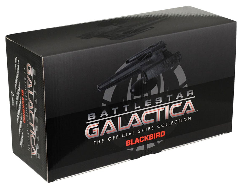 Blackbird Diecast Model Ship (Battlestar Galactica: The Official Ships Collection Eaglemoss), packaging shot