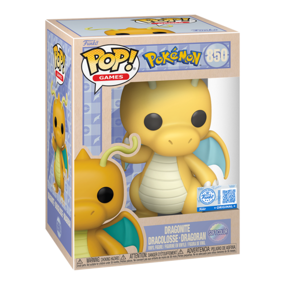 Pokemon S24 - Dragonite Funko Pop! Vinyl Figure