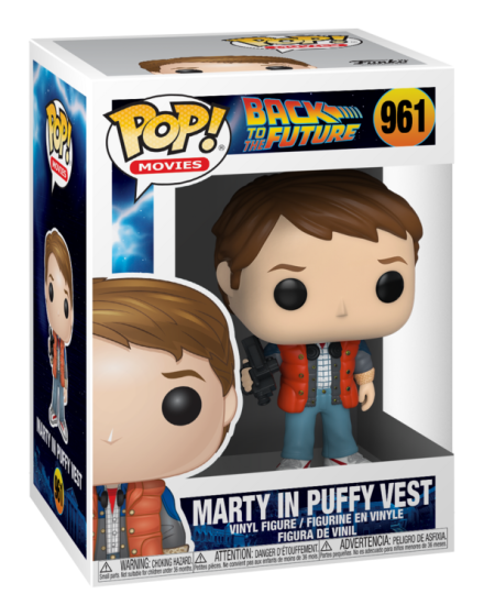 Pop! Vinyl Back To The Future Marty In Puffy Vest