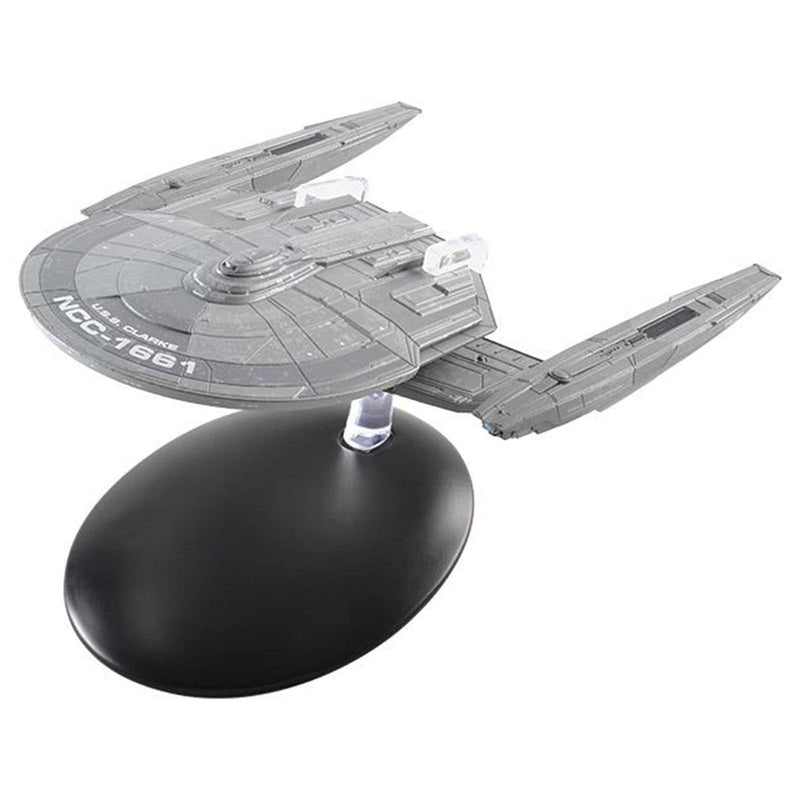 U.S.S. Clarke NCC-1661 (Malachowski-class) Discovery Diecast Model Ship (Eaglemoss / Star Trek)