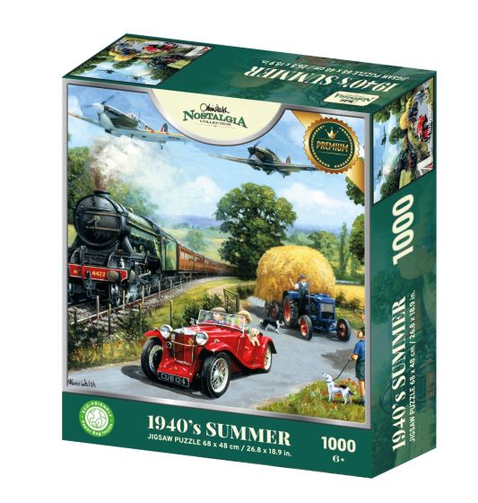 Nostalgia Collection: 1940's Summer 1000 Piece Jigsaw Puzzle collectible from Abgee