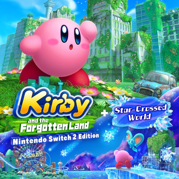 Kirby and the Forgotten Land Switch 2 Edition + Star-Crossed World - Nintendo Switch 2 alternate view