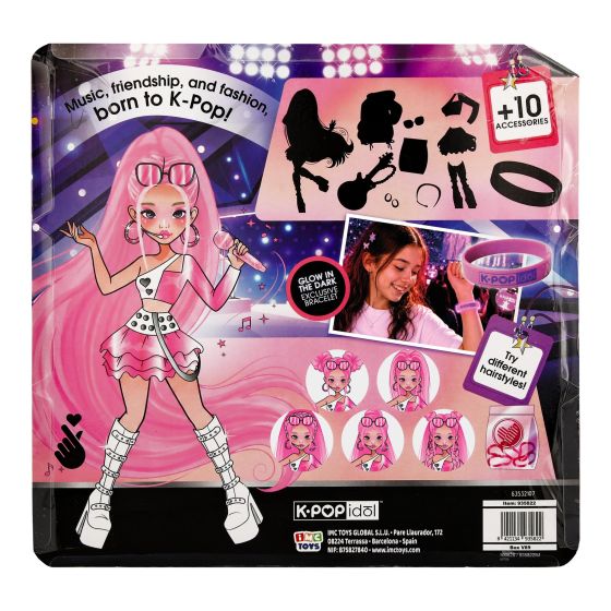 K-Pop Fashion Doll W3 Pink Beat Deluxe Jules